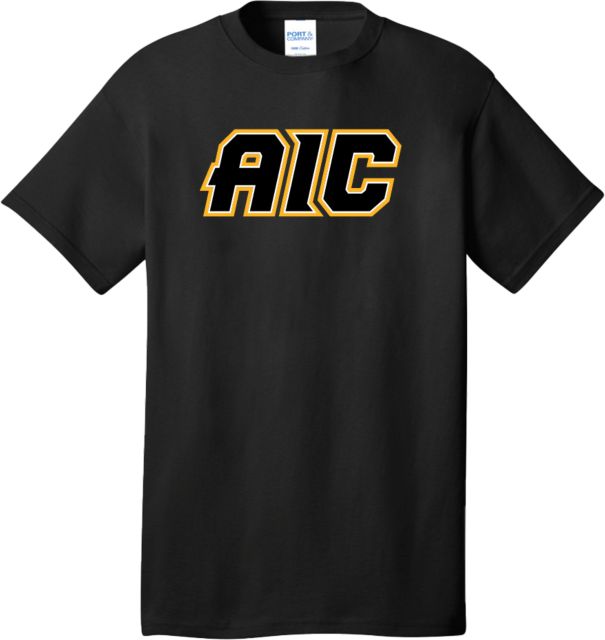 American International Extended T Shirt-4XL AIC Primary Athletic Mark - ONLINE ONLY