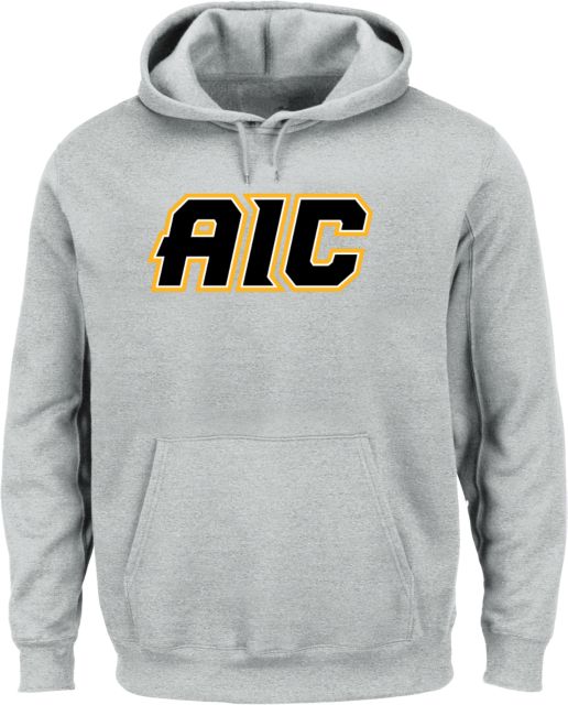 American International Extended Hoodie-4XL AIC Primary Athletic Mark - ONLINE ONLY