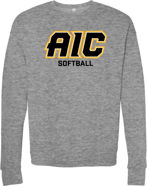 American International Bella + Canvas Fleece Crew AIC Softball - ONLINE ONLY