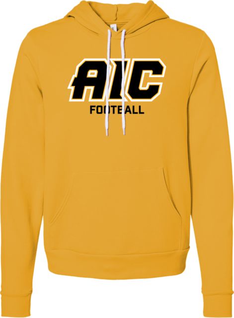 American International Bella + Canvas Fleece Hood AIC Football - ONLINE ONLY