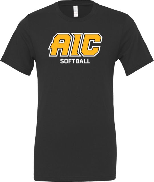 American International Bella + Canvas Jersey Cotton T Shirt AIC Softball - ONLINE ONLY