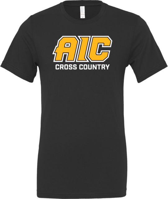 American International Bella + Canvas Jersey Cotton T Shirt AIC Cross Country - ONLINE ONLY