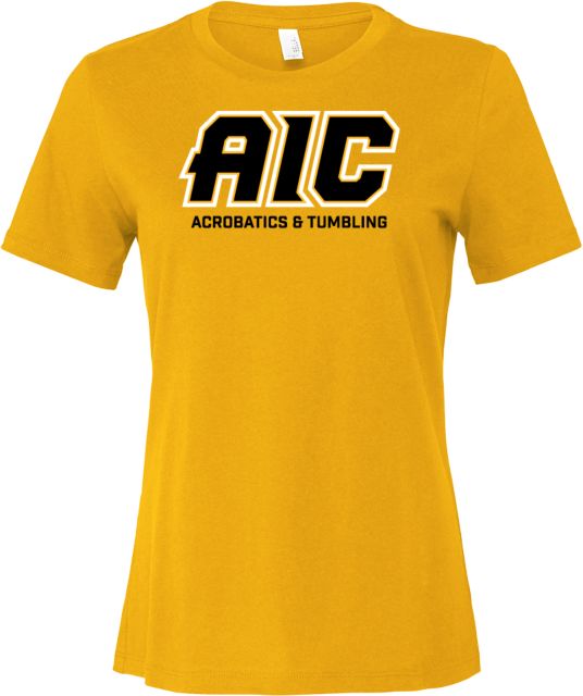 American International Bella + Canvas Womens Relaxed Cotton T Shirt AIC Acrobatics and Tumbling - ONLINE ONLY