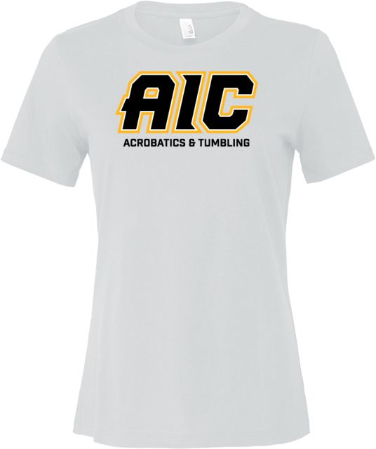 American International Bella + Canvas Womens Relaxed Cotton T Shirt AIC Acrobatics and Tumbling - ONLINE ONLY
