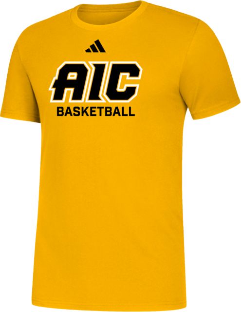 American International Adidas Collegiate Fresh Tee Adidas AIC Basketball - ONLINE ONLY