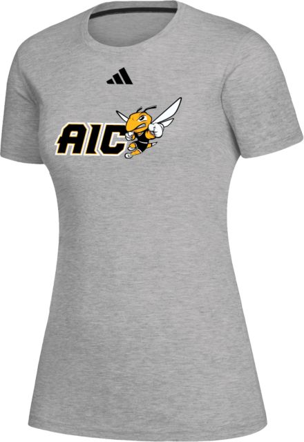 American International Adidas Womens Medium Creator Performance  Tee Adidas AIC Athletic Rex Mark - ONLINE ONLY
