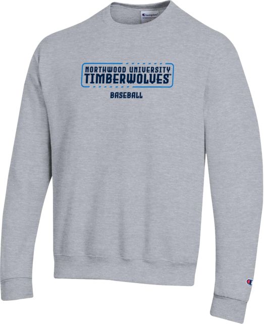 Northwood Champion Fleece Crew Northwood University Timberwolves Baseball - ONLINE ONLY