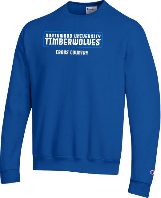 Northwood Champion Fleece Crew Northwood University Timberwolves Cross Country - ONLINE ONLY