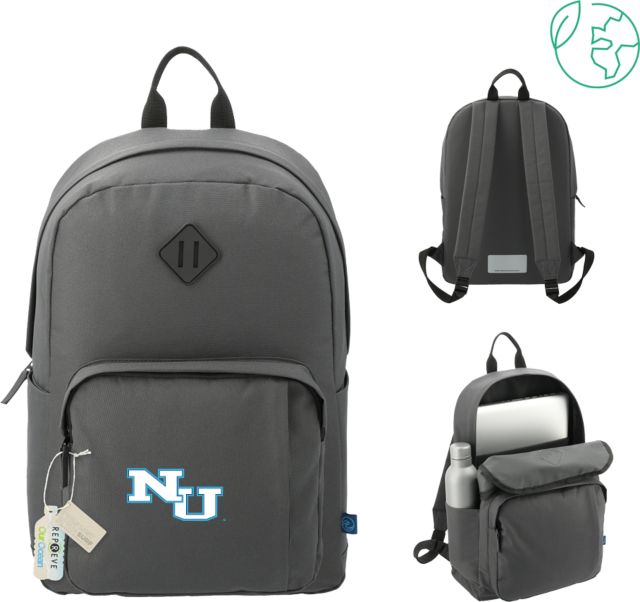 Northwood Repreve Ocean Everyday Computer Backpack Northwood University NU Athletic Mark - ONLINE ONLY