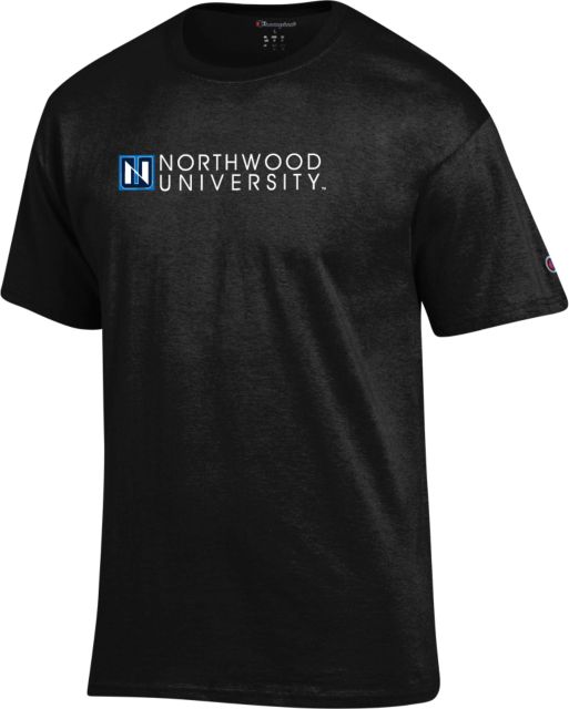 Northwood Champion T Shirt Northwood University Flat Institutional Wordmark - ONLINE ONLY
