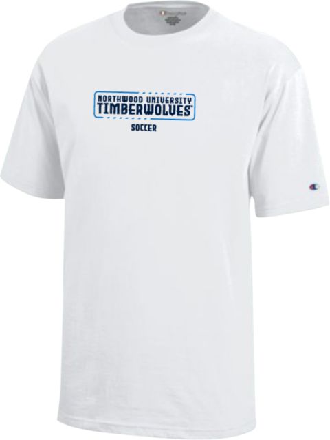 Northwood Champion Youth Short Sleeve Tee Northwood University Timberwolves Soccer - ONLINE ONLY
