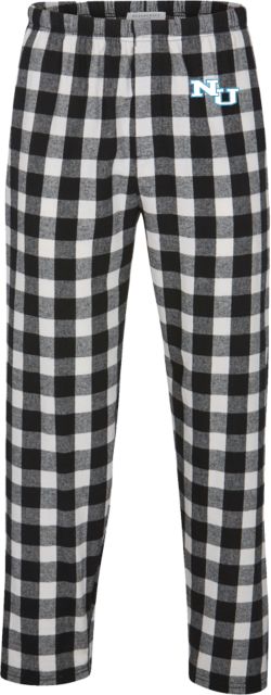 Northwood Boxercraft Unisex Buffalo Flannel Pajama Pant Northwood University NU Athletic Mark - ONLINE ONLY