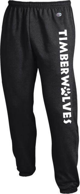 Northwood Champion Banded Bottom Sweatpants Timberwolves Vertical - ONLINE ONLY