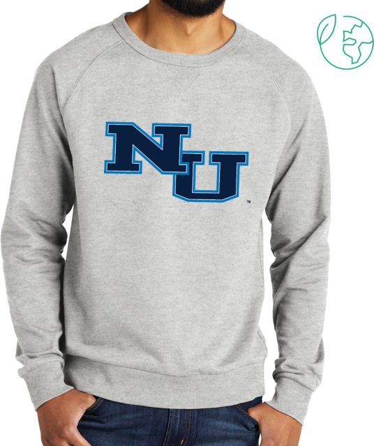Northwood Allmade Light Organic French Terry Crewneck Sweatshirt Primary Athletic Mark - ONLINE ONLY