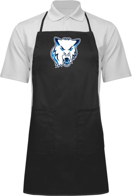 Northwood Full Length Apron Northwood University Timberwolves Mascot Head - ONLINE ONLY
