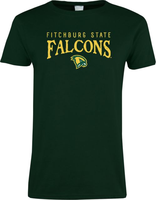 Fitchburg Classic Dog T Shirt Fitchburg State Falcons Head