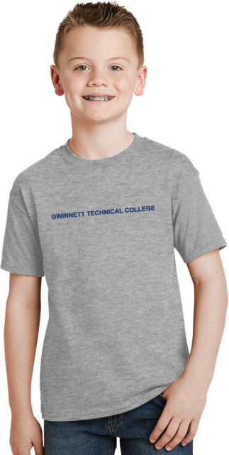 Gwinnett Tech Youth T Shirt Gwinnett Flat Word Mark - ONLINE ONLY