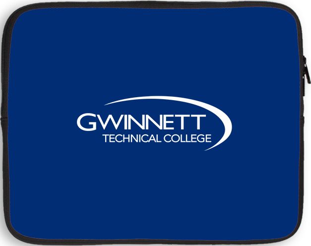 Gwinnett Tech 10 inch Neoprene iPad/Tablet Sleeve Gwinnett Technical College - ONLINE ONLY