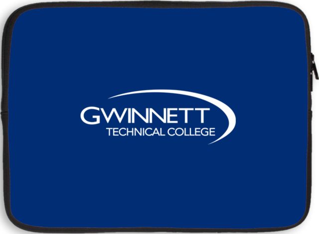 Gwinnett Tech 13 inch Neoprene Laptop Sleeve  Gwinnett Technical College - ONLINE ONLY