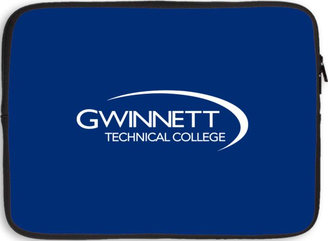 Gwinnett Tech 15 inch Neoprene Laptop Sleeve Gwinnett Technical College - ONLINE ONLY