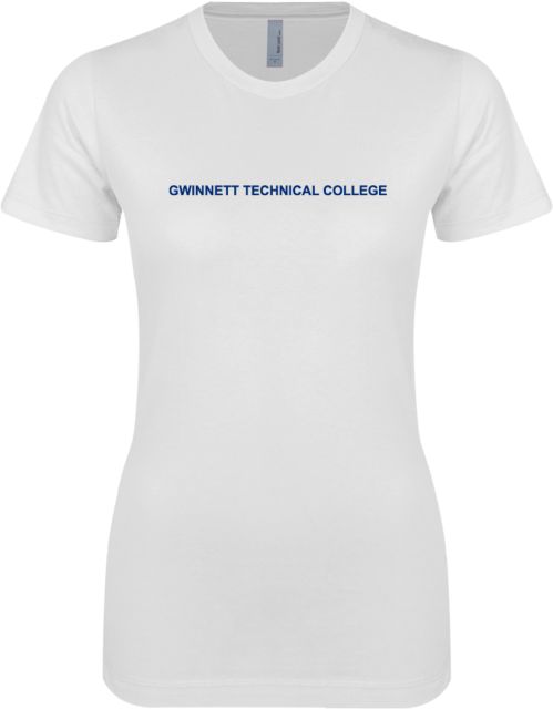 Gwinnett Tech Next Level Womens Boyfriend Tee Gwinnett Flat Word Mark - ONLINE ONLY