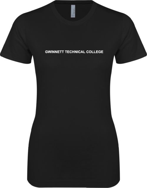 Gwinnett Tech Next Level Womens Boyfriend Tee Gwinnett Flat Word Mark - ONLINE ONLY