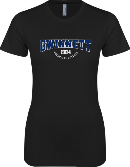 Gwinnett Tech Next Level Womens Boyfriend Tee Gwinnett 1984 - ONLINE ONLY