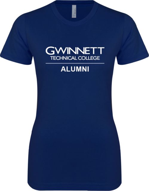 Gwinnett Tech Next Level Ladies SoftStyle Junior Fitted Tee Alumni - ONLINE ONLY