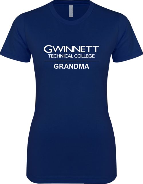 Gwinnett Tech Next Level Ladies SoftStyle Junior Fitted Tee Grandma - ONLINE ONLY