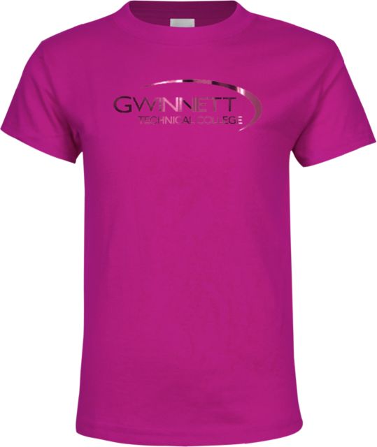 Gwinnett Tech Youth Cyber T Shirt Gwinnett Technical College Foil - ONLINE ONLY