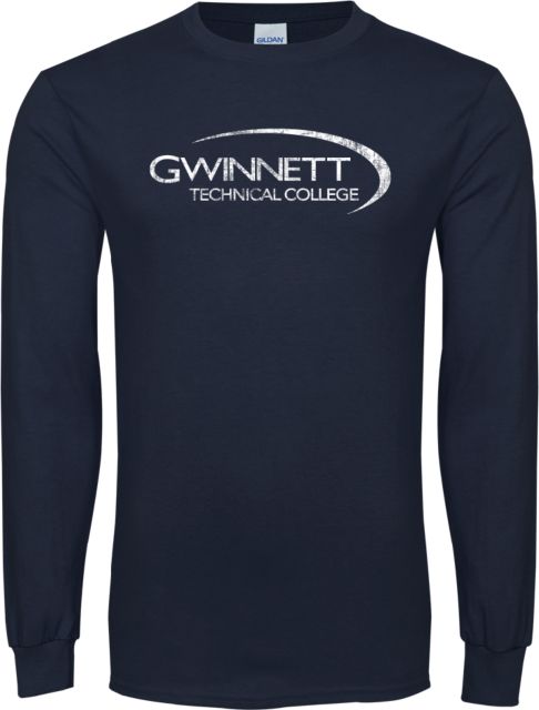 Gwinnett Tech Long Sleeve T-Shirt Gwinnett Technical College Distressed - ONLINE ONLY