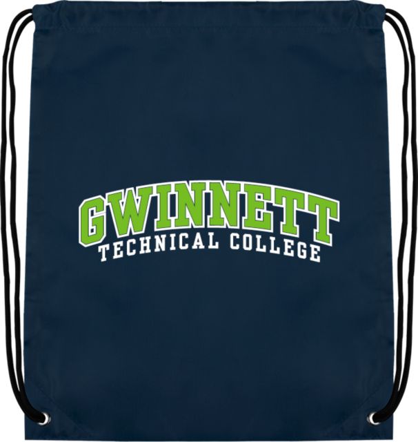 Gwinnett Tech Drawstring Backpack Gwinnett Technical College Collegiate - ONLINE ONLY