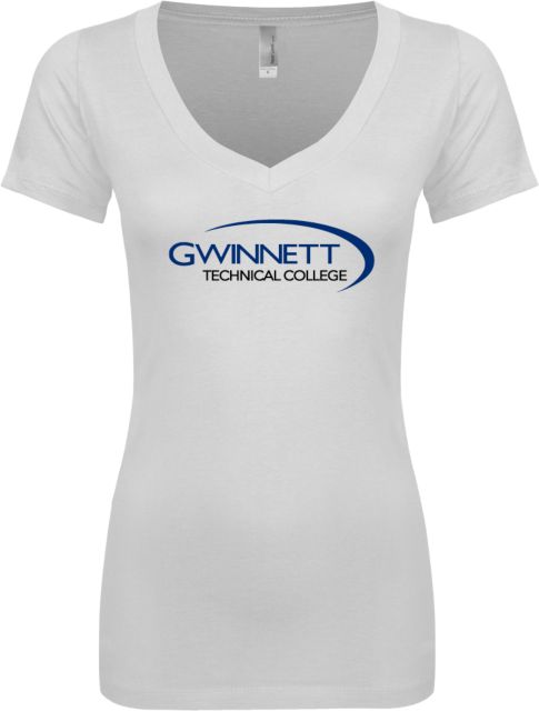 Gwinnett Tech Next Level Womens Ideal V Tee Gwinnett Technical College - ONLINE ONLY