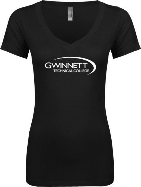 Gwinnett Tech Next Level Womens Ideal V Tee Gwinnett Technical College - ONLINE ONLY