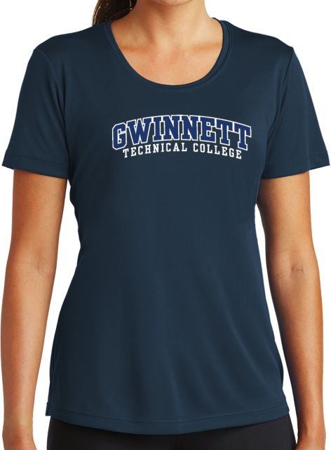 Gwinnett Tech Womens Performance Short Sleeve Tee Gwinnett Technical College Collegiate - ONLINE ONLY