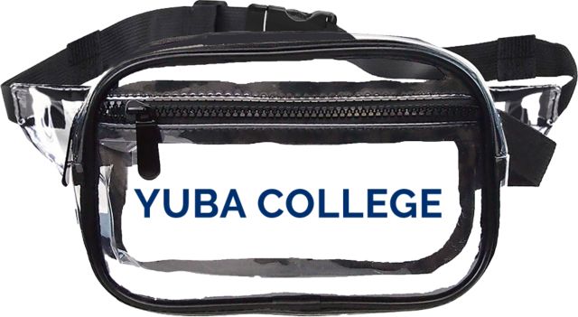 Yuba Clear Fanny Pack Yuba College Flat - ONLINE ONLY