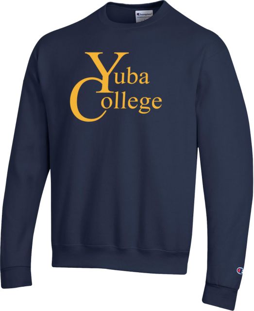 Yuba Champion Fleece Crew Yuba College Primary Mark - ONLINE ONLY