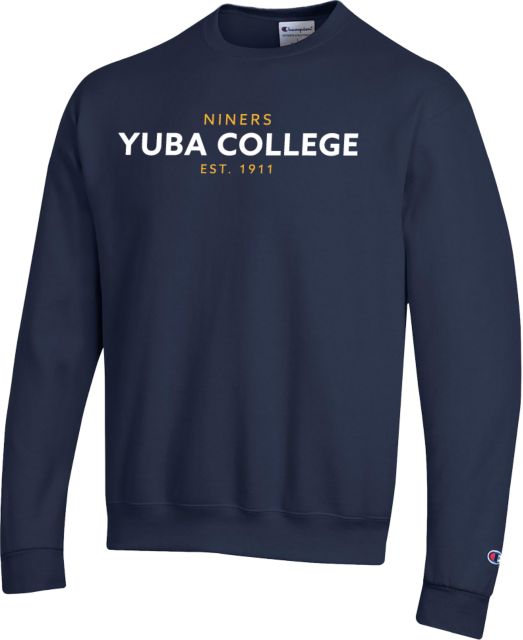 Yuba Champion Fleece Crew Yuba College Niners Est 1911 - ONLINE ONLY
