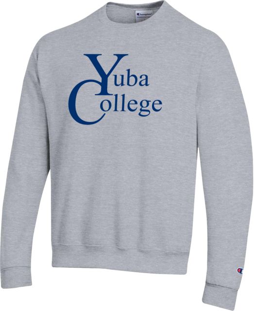Yuba Champion Fleece Crew Yuba College Primary Mark - ONLINE ONLY