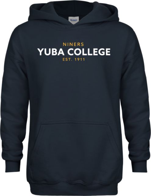 Yuba Youth Fleece Hoodie Yuba College Niners Est 1911 - ONLINE ONLY