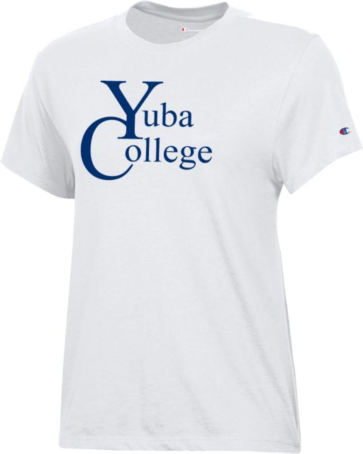 Yuba Champion Womens  Core Short Sleeve Tee Yuba College Primary Mark - ONLINE ONLY