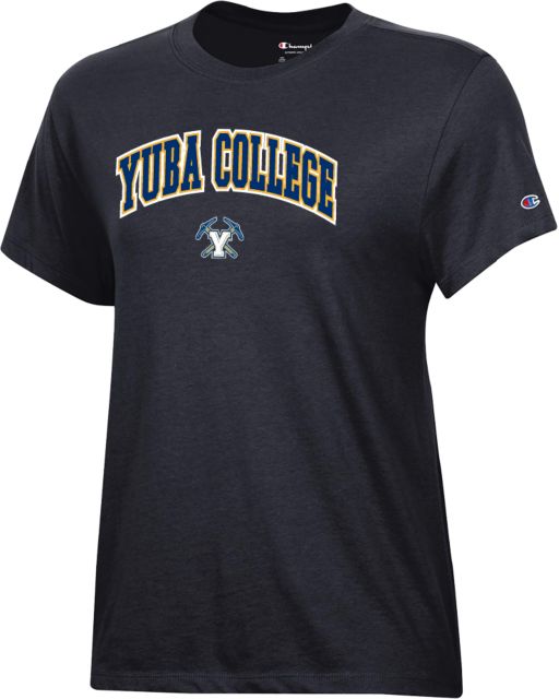 Yuba Champion Womens Core Short Sleeve Tee Yuba College Arched - ONLINE ONLY