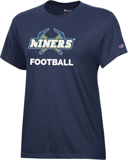 Yuba Champion Womens Core Short Sleeve Tee Yuba Niners Football - ONLINE ONLY