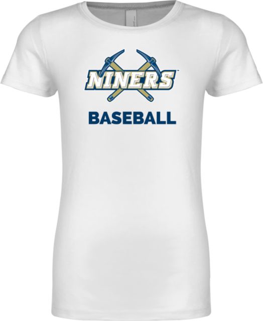 Yuba Next Level Girls Fashion Fit T Shirt Yuba Niners Baseball - ONLINE ONLY