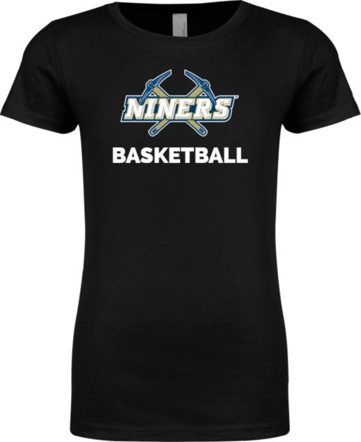 Yuba Next Level Girls Fashion Fit T Shirt Yuba Niners Basketball - ONLINE ONLY