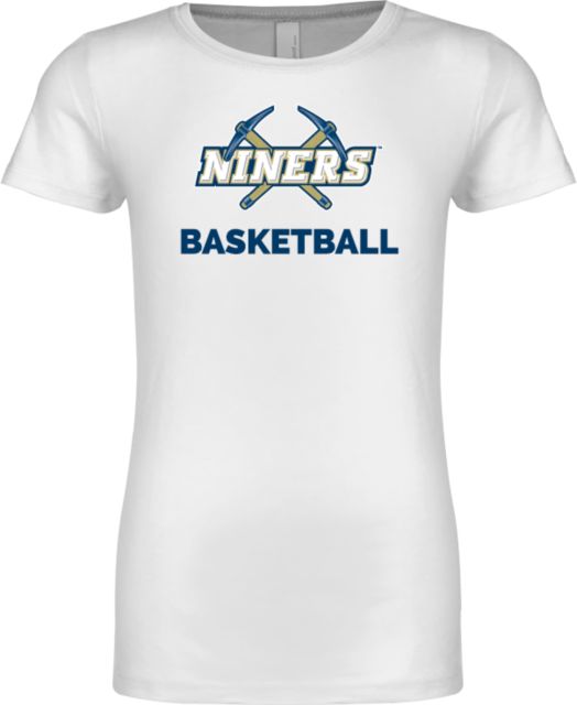 Yuba Next Level Girls Fashion Fit T Shirt Yuba Niners Basketball - ONLINE ONLY