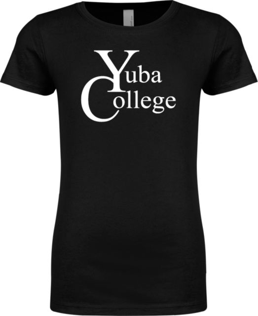 Yuba Next Level Girls Fashion Fit T Shirt Yuba College Primary Mark - ONLINE ONLY