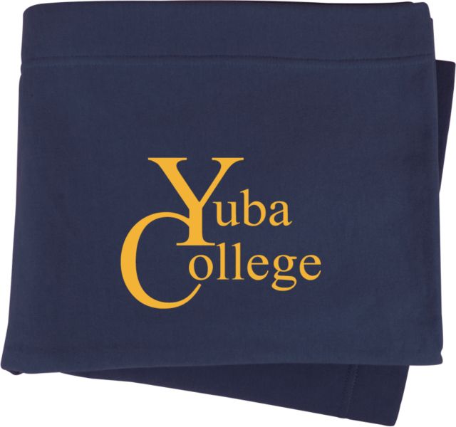 Yuba Sweatshirt Blanket Yuba College Primary Mark - ONLINE ONLY
