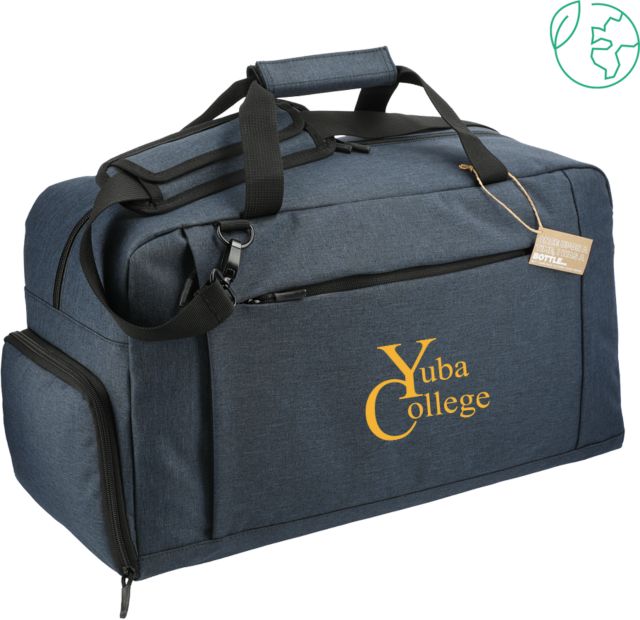 Yuba Aft Recycled PET 21 Inch Duffel Yuba College Primary Mark - ONLINE ONLY