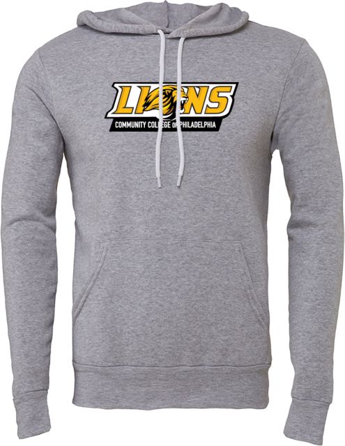CC of Philadelphia Bella + Canvas Fleece Hood Primary Lions Athletic Mark - ONLINE ONLY